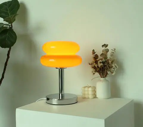 Modern Macaron Glass Table Lamp - Erna (One Set)