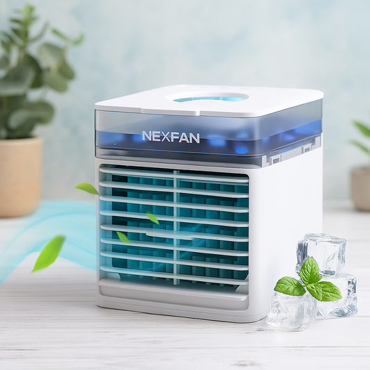 Portable Mini Air Cooler with LED