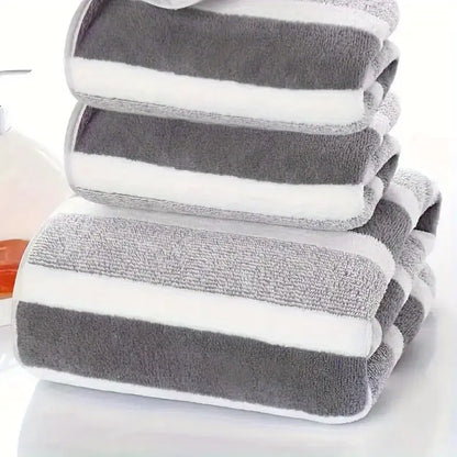 Soft Bath Towel Set 3-Piece
