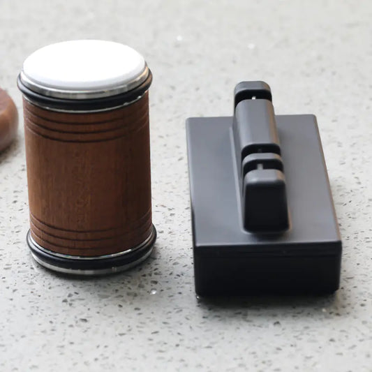 Tungsten Steel Kitchen Knife Sharpener – Adjustable Angle Roller(Compact/Large)