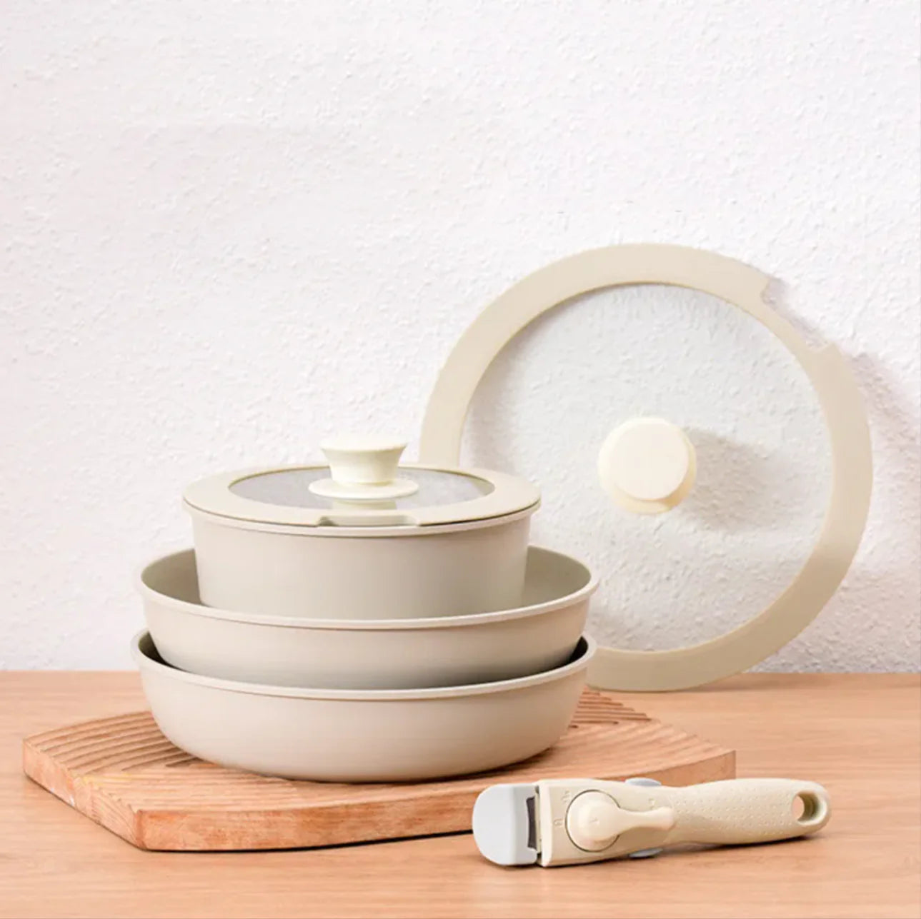 Non-stick Removable Cookware Set
