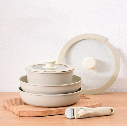 Non-stick Removable Cookware Set