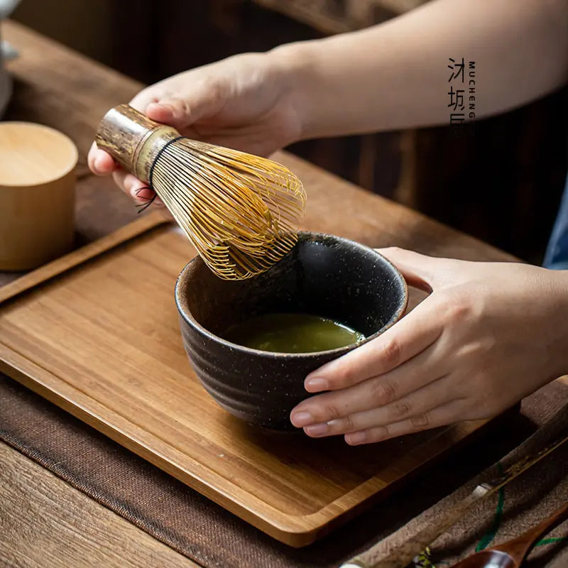 Traditional Bamboo Matcha Whisk – Authentic Japanese Tea Ceremony Tool