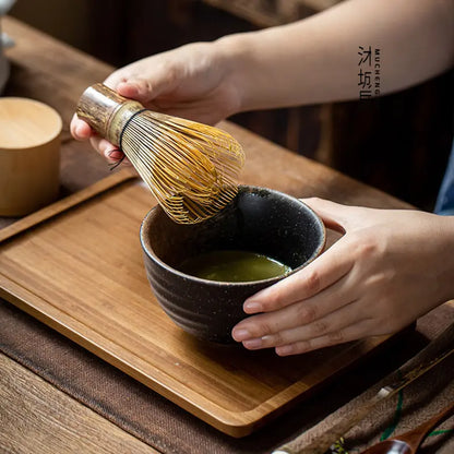 Traditional Bamboo Matcha Whisk – Authentic Japanese Tea Ceremony Tool