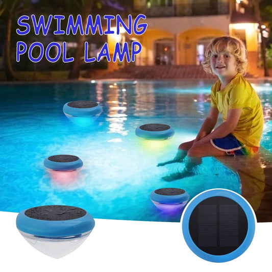 LED Solar Floating Waterproof Ball Light for Pool Garden