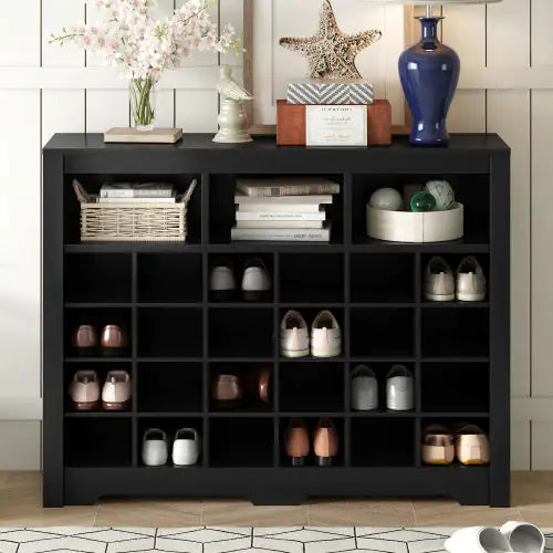 Stylish Design 24 Shoe Cabinet Consol