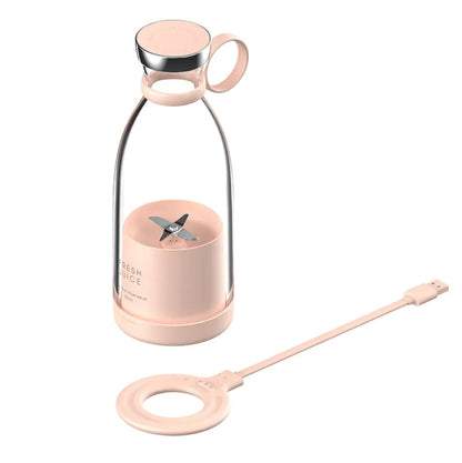 Mini Juicer Cup – USB Rechargeable Portable Blender for Smoothies
