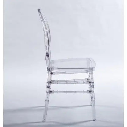 Transparent Dining Chairs, Set of 4