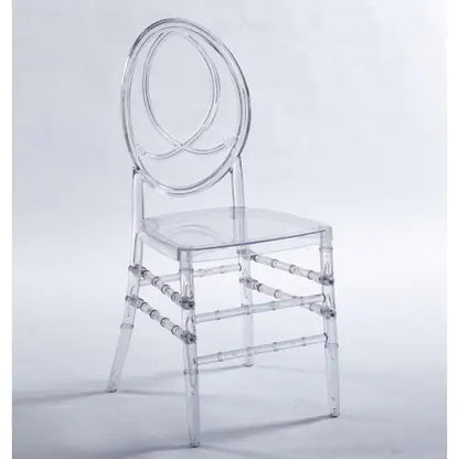 Transparent Dining Chairs, Set of 4