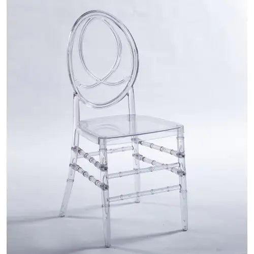 Transparent Dining Chairs, Set of 4