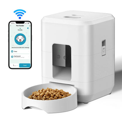 Smart Automatic Cat Feeder with Timer & WiFi