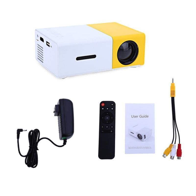 Ultra-Portable Mini LED Projector | 1080P Support, Big Screen Fun Anywhere