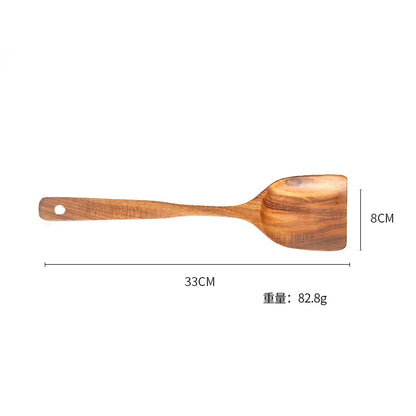 Teak Kitchen Utensil Set 7-Piece