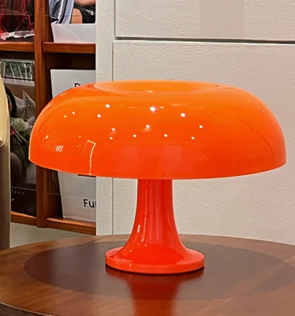Groovy Table Lamp with Mushroom Design (One Piece)