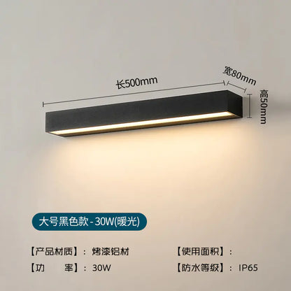 Outdoor Waterproof Wall Light for Villas and Patios