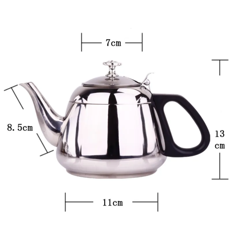 Stainless Steel Teapot – Durable Lightweight Tea Kettle for Stovetop