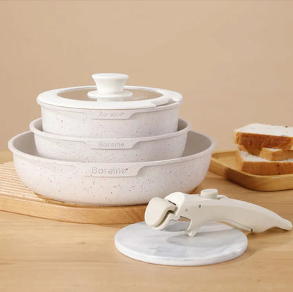 Non-stick Removable Cookware Set