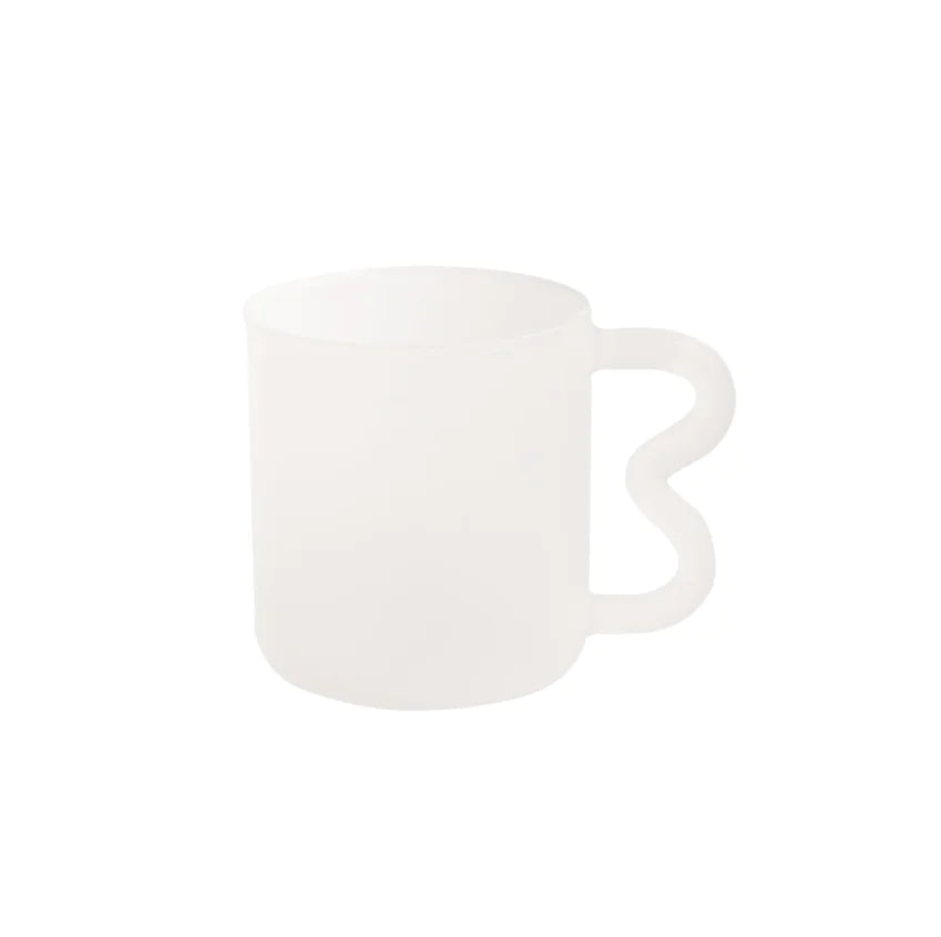 Colored Glass Art Mug – Handmade Heat-Resistant Mug 370ml