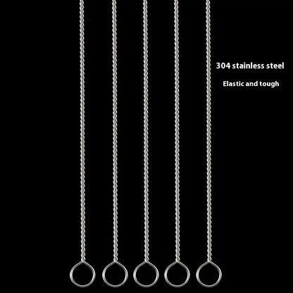 Stainless Steel Straw Cleaning Brush – Bottle & Tube Cleaner (120mm)