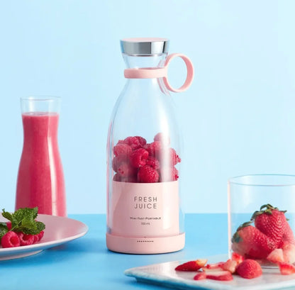 Mini Juicer Cup – USB Rechargeable Portable Blender for Smoothies