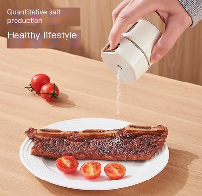 Magnetic Seasoning Jar Set – Quantitative Spice Containers (Single/6-Pack)