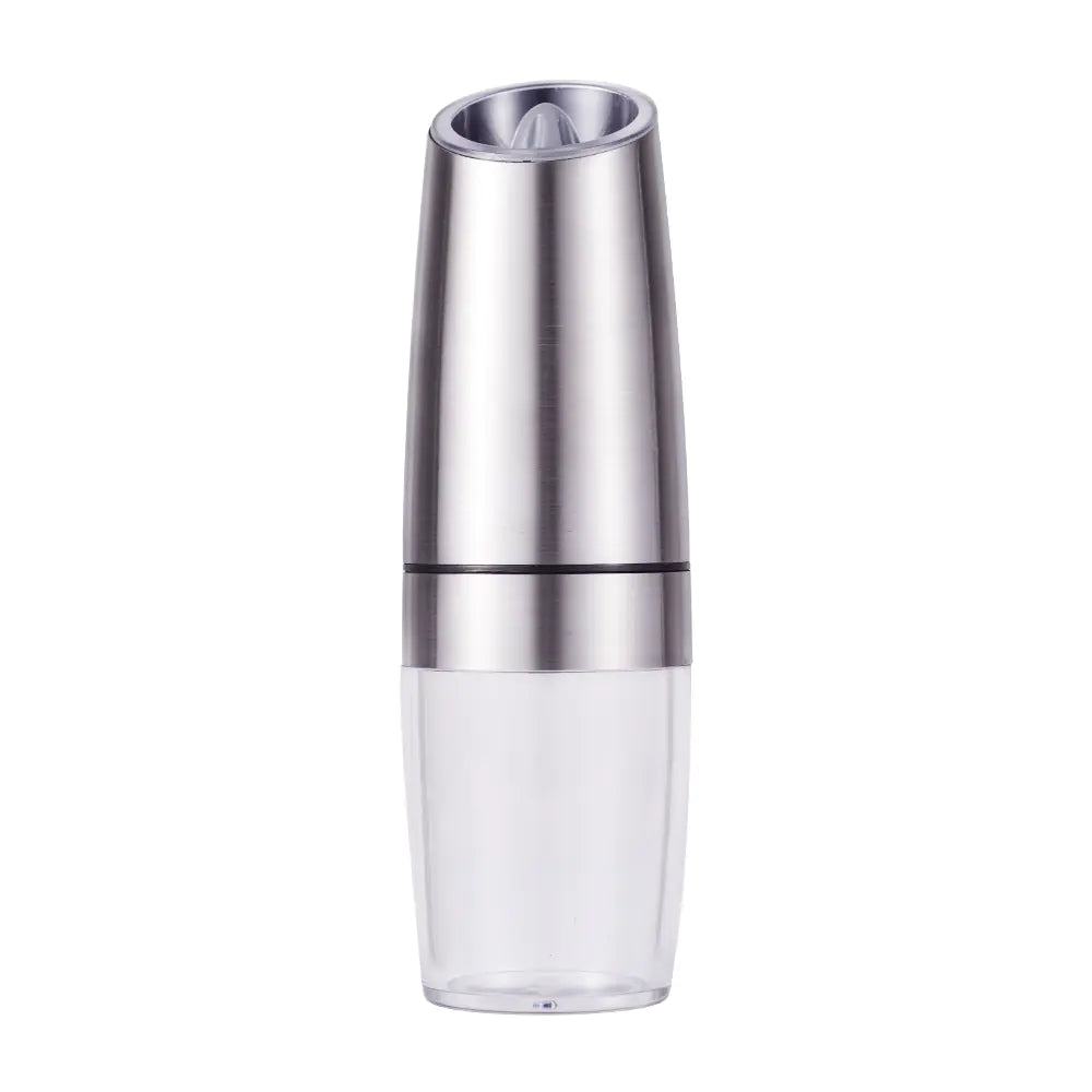 Electric Pepper Grinder – Stainless Steel Gravity-Sensing Salt & Spice Mill