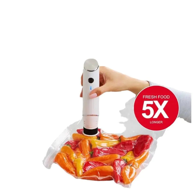 Vacuum Zipper Bags with Air Valve & Pump – Food Storage Solution