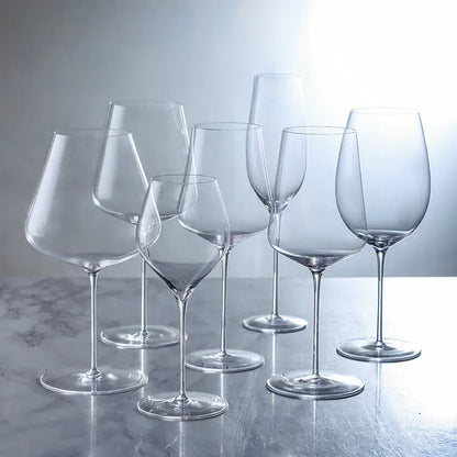 Ultra-Thin Crystal Wine Glasses – Elegant Glassware for Red & White Wine