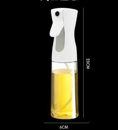 Oil Spray Bottle – Air Fryer PET Plastic Oil Mister (200ml–500ml)
