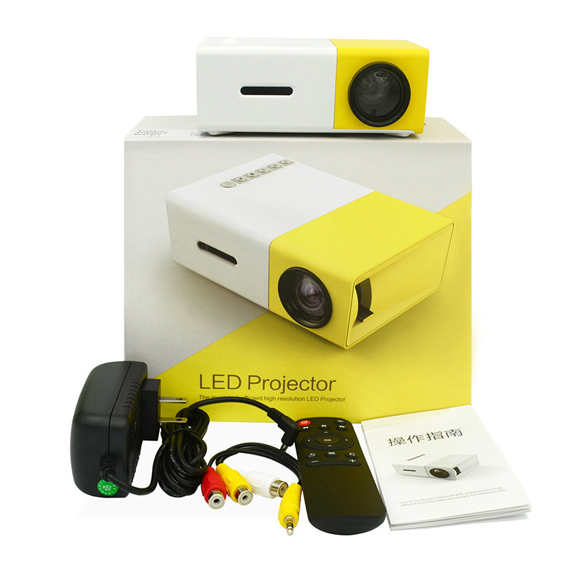 Ultra-Portable Mini LED Projector | 1080P Support, Big Screen Fun Anywhere