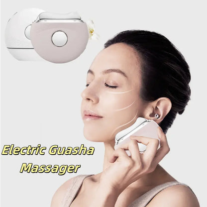 Electric EMS Guasha Face Lifting Massager