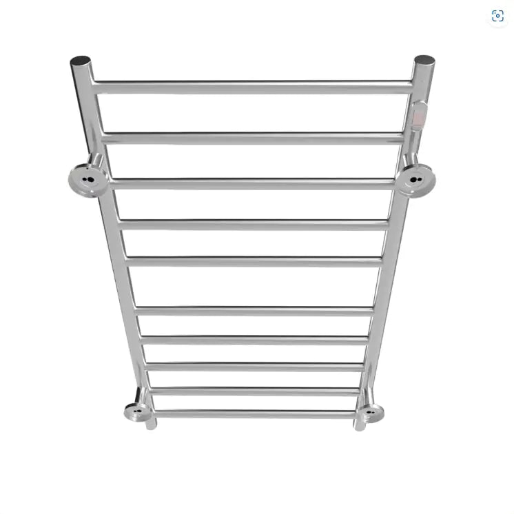 Electric Heated Towel Rack Wall Mounted Towel Dryer - 10 Stainless Steel Bars