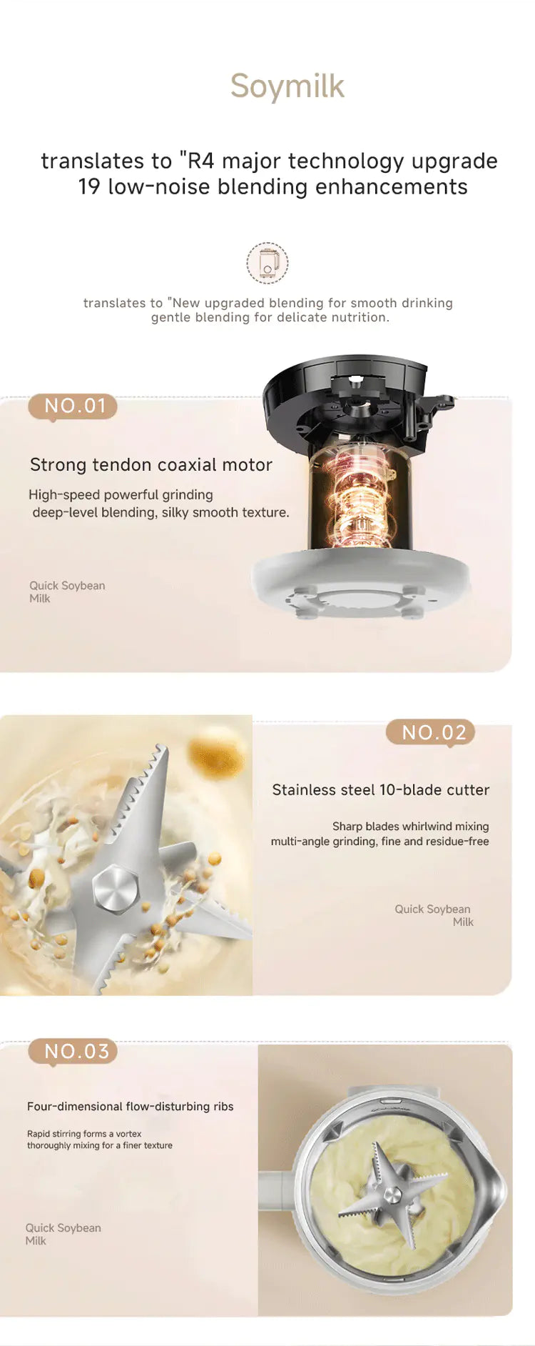 Soy Milk Maker Multi Juicer Blender