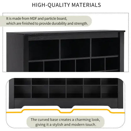Stylish Design 24 Shoe Cabinet Consol