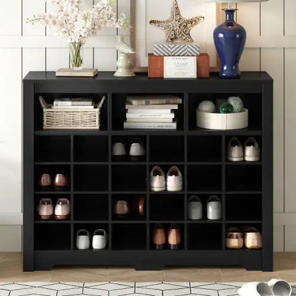 Stylish Design 24 Shoe Cabinet Consol