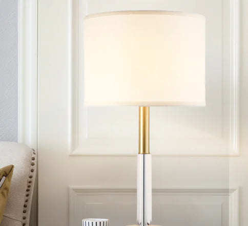 Crystal Table Lamp for Bedroom & Hotel Décor